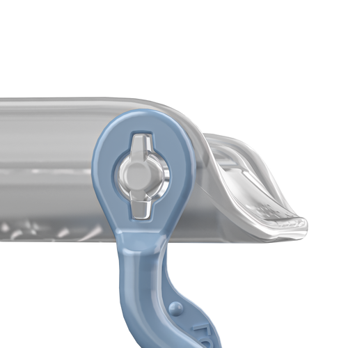 Strap highlighted on device
