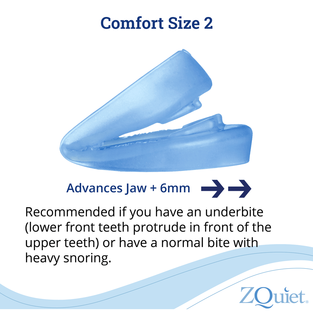 30% Off ZQuiet 2-Size Comfort System Anti-Snoring Mouthpiece
