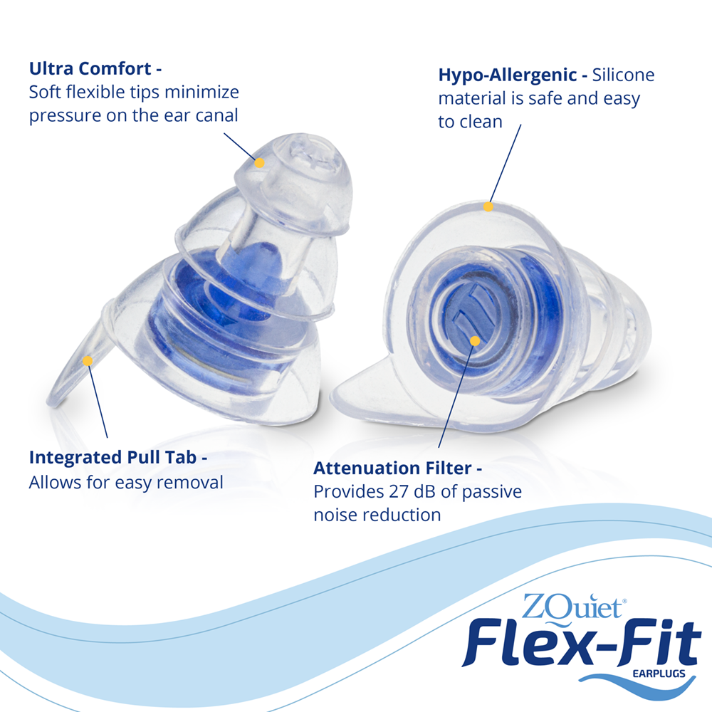 ZQuiet Flex-Fit Replacement Earplugs