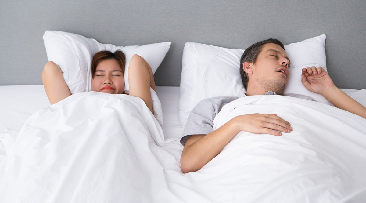 My Husband Snores So Loud That I Can't Sleep: A Guide to Peaceful Nights