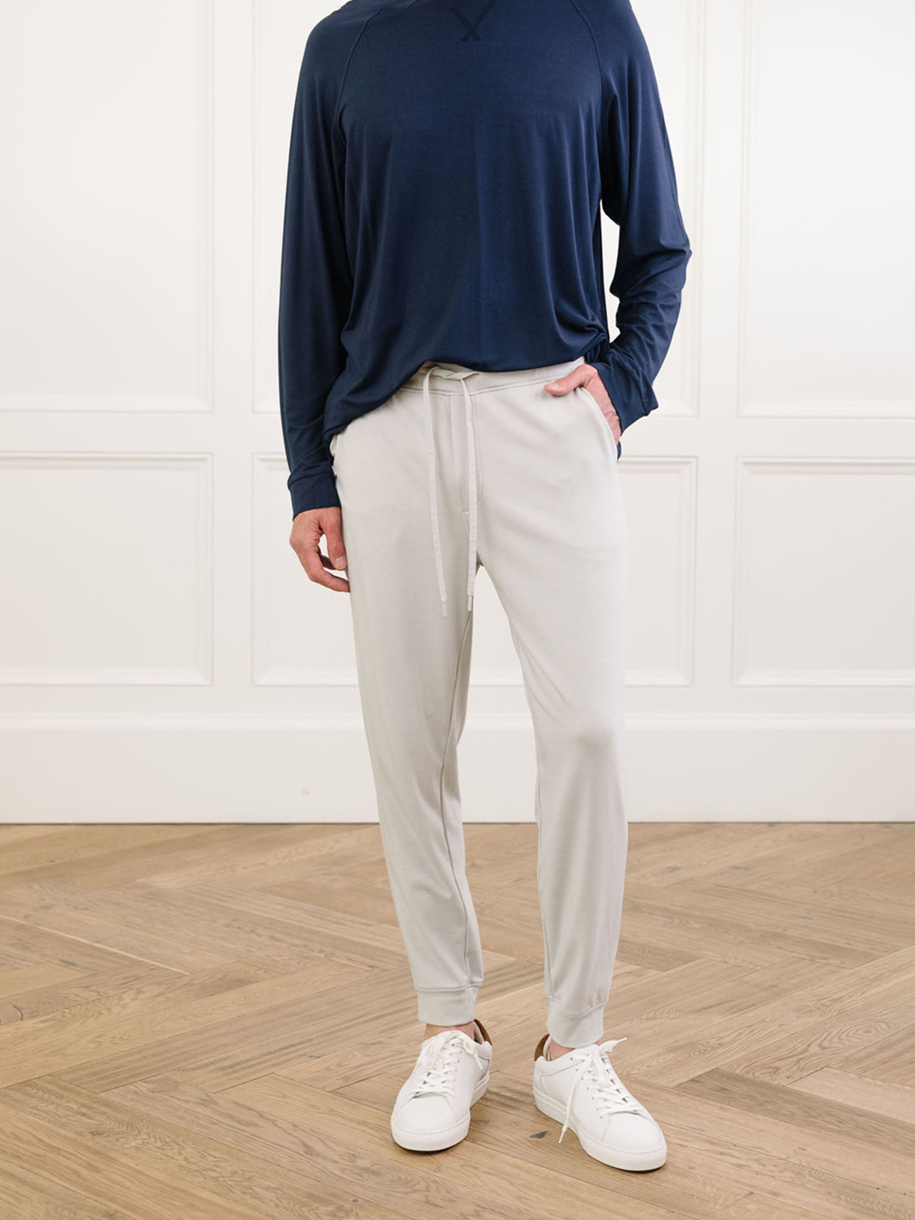 Men's Brushed Bamboo Jogger Set