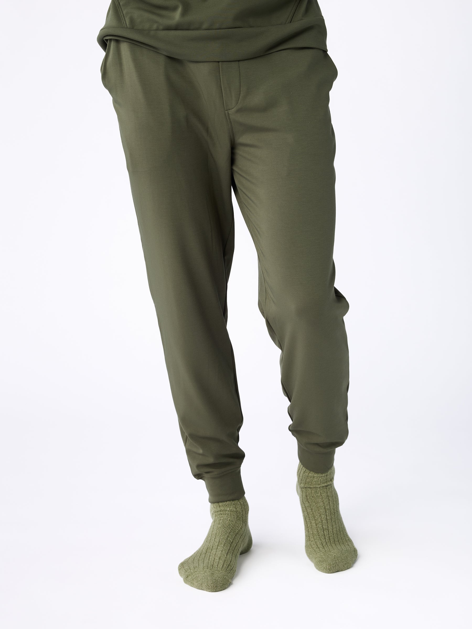Men's Brushed Bamboo Jogger Set