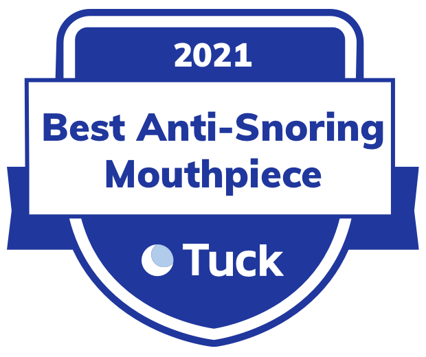 ZQuiet awareded best anti-snoring mouthpiece in 2021 by sleep foundation - accolade banner
