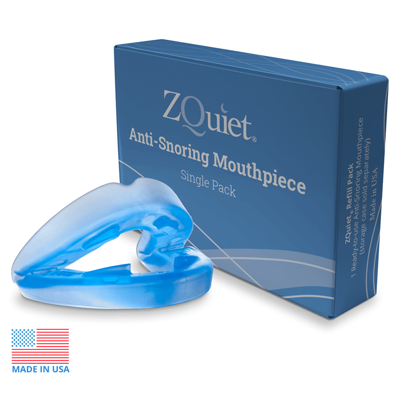 ZQuiet anti-snoring mouthpiece single pack product image