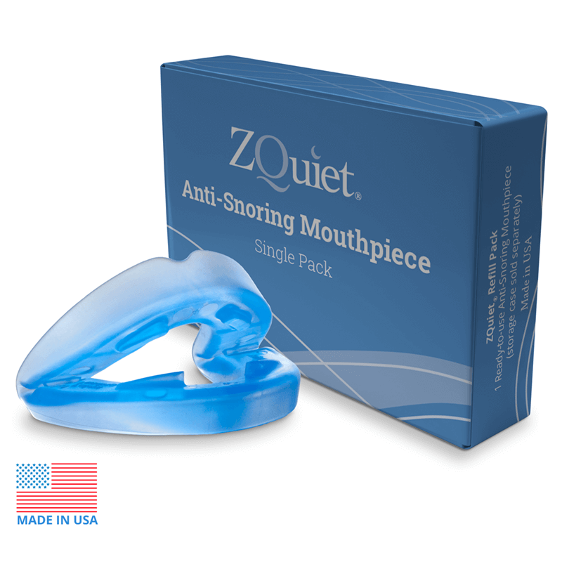 ZQuiet Anti-Snoring Mouthpiece – Single Pack