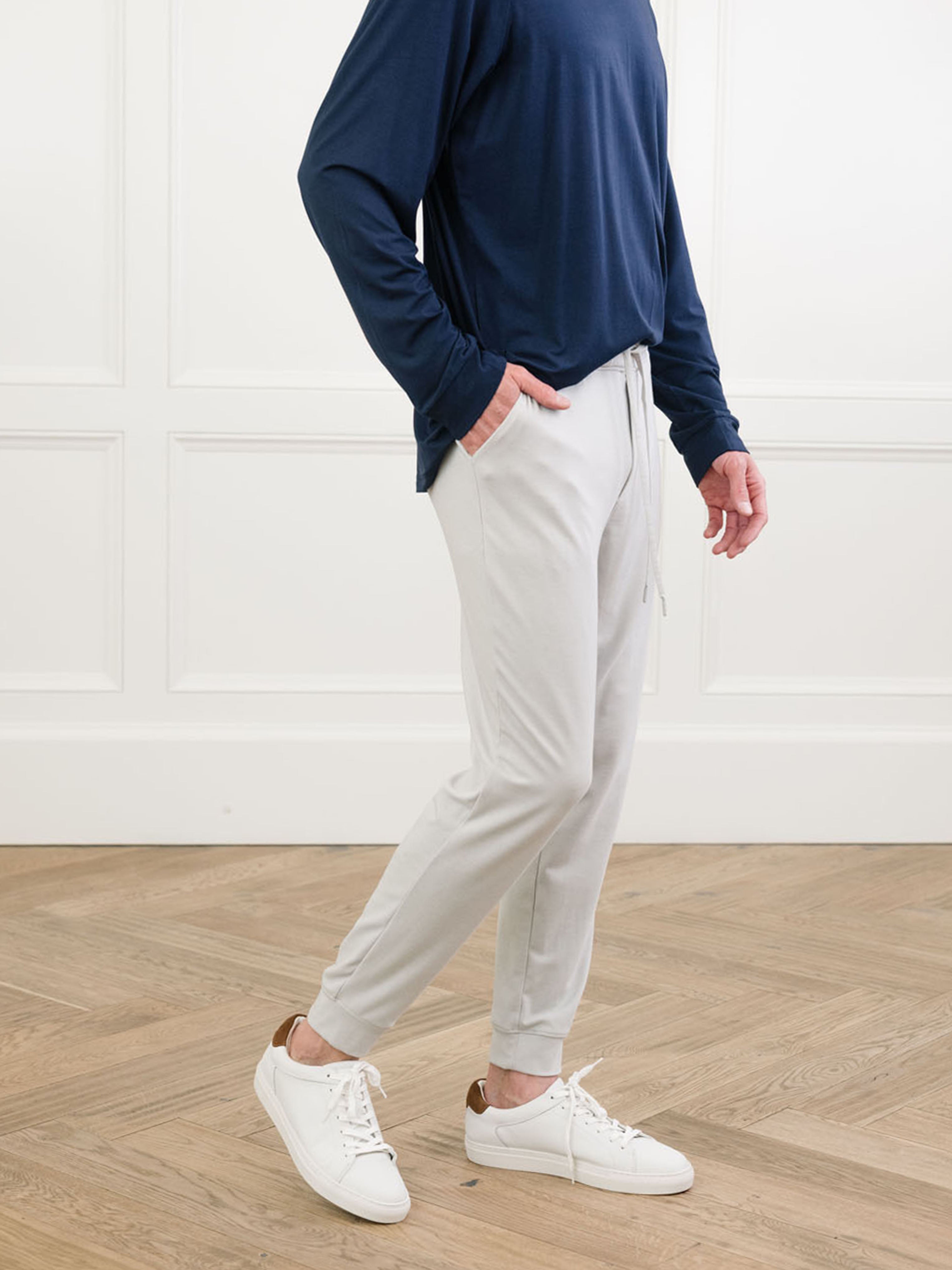 Men's Brushed Bamboo Jogger Set