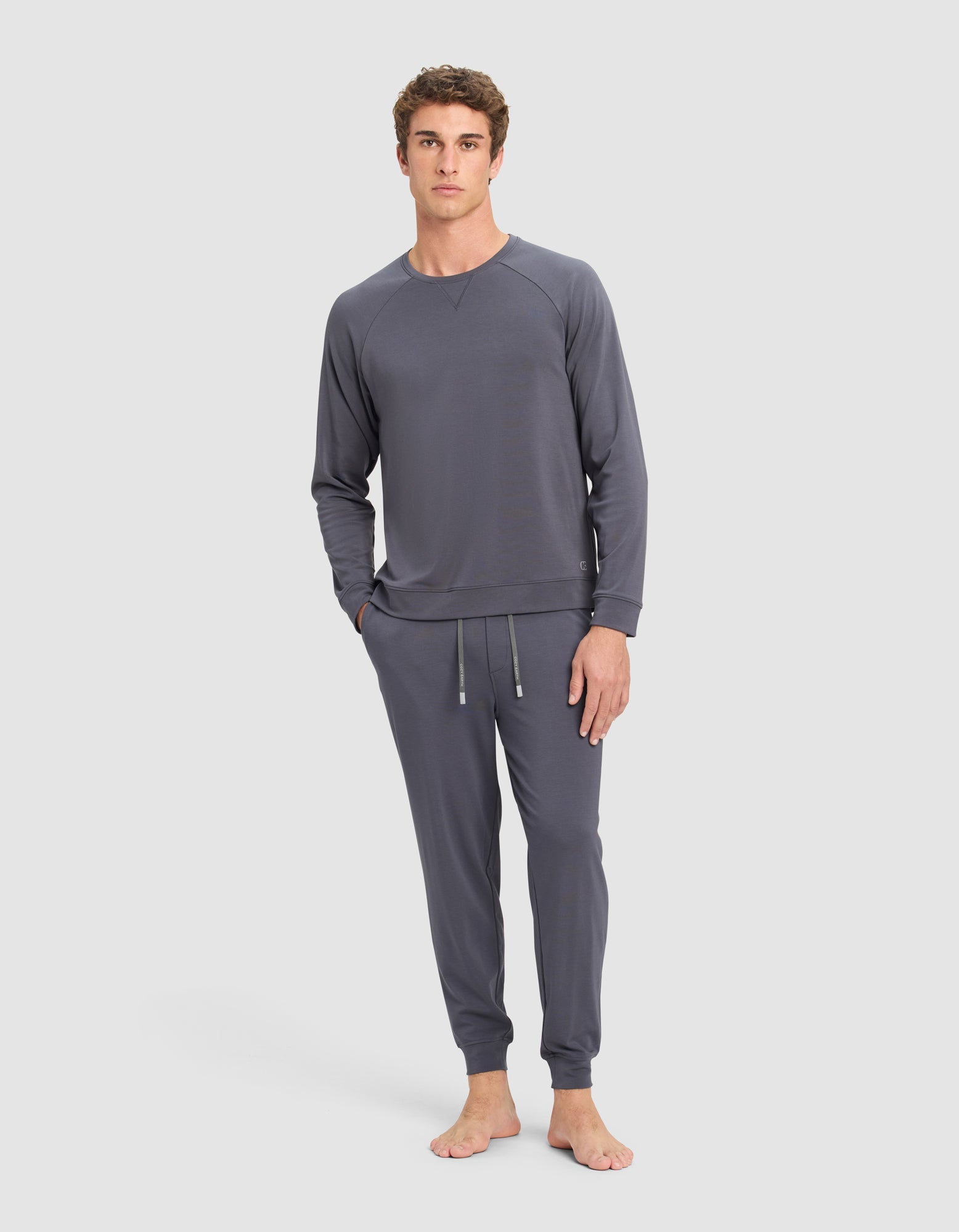 Men's Brushed Bamboo Jogger Set