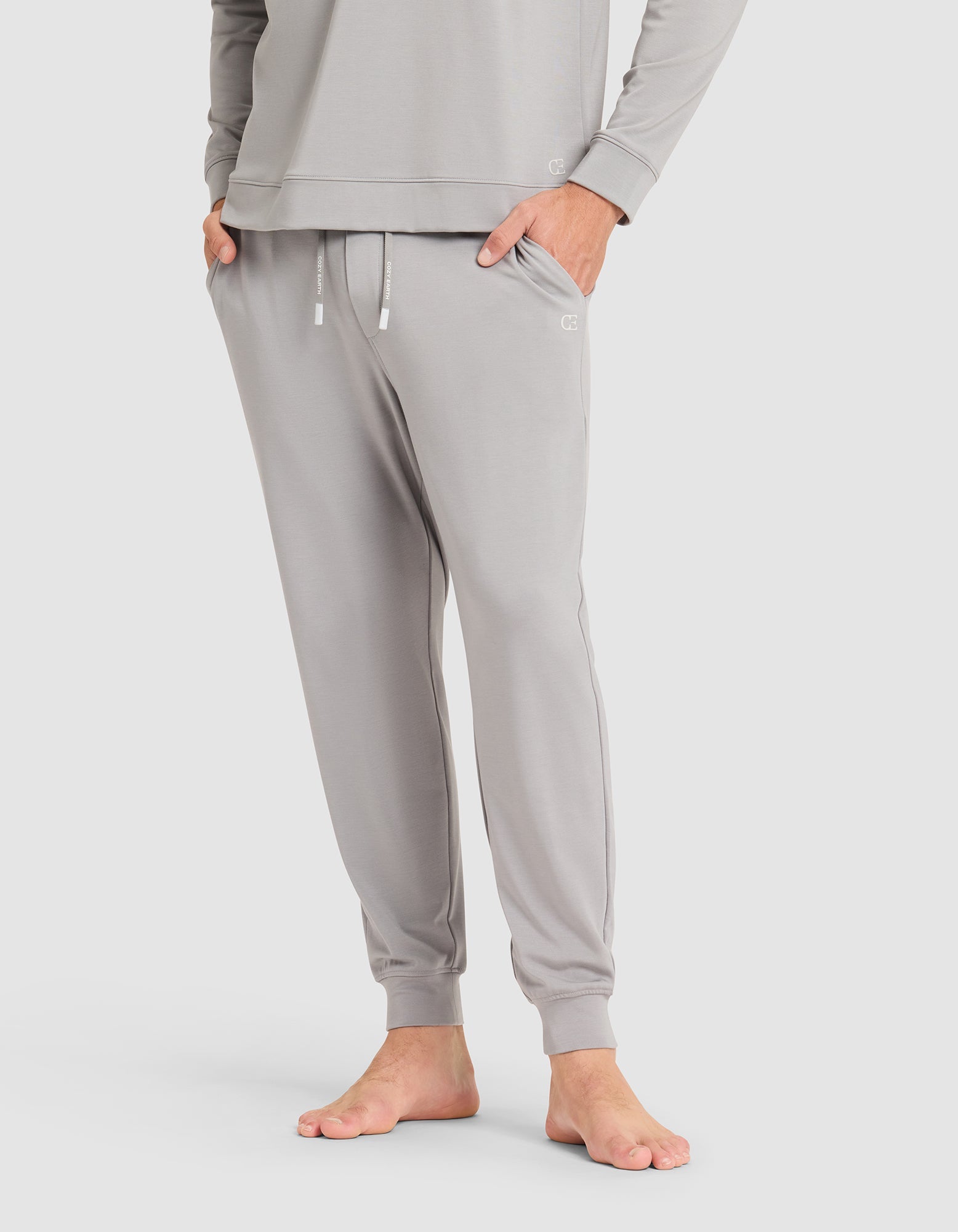 Men's Brushed Bamboo Jogger Set