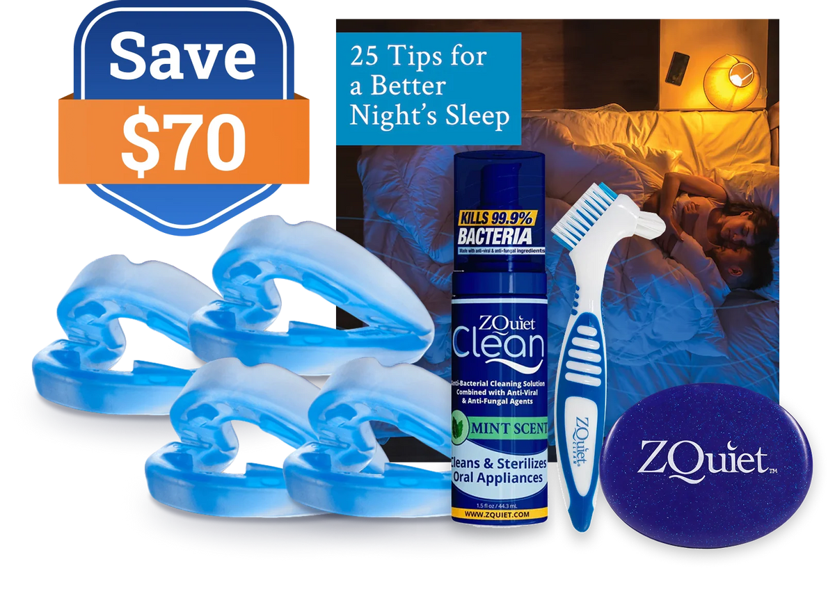 Stop Snoring for Less Than 14¢ a Night