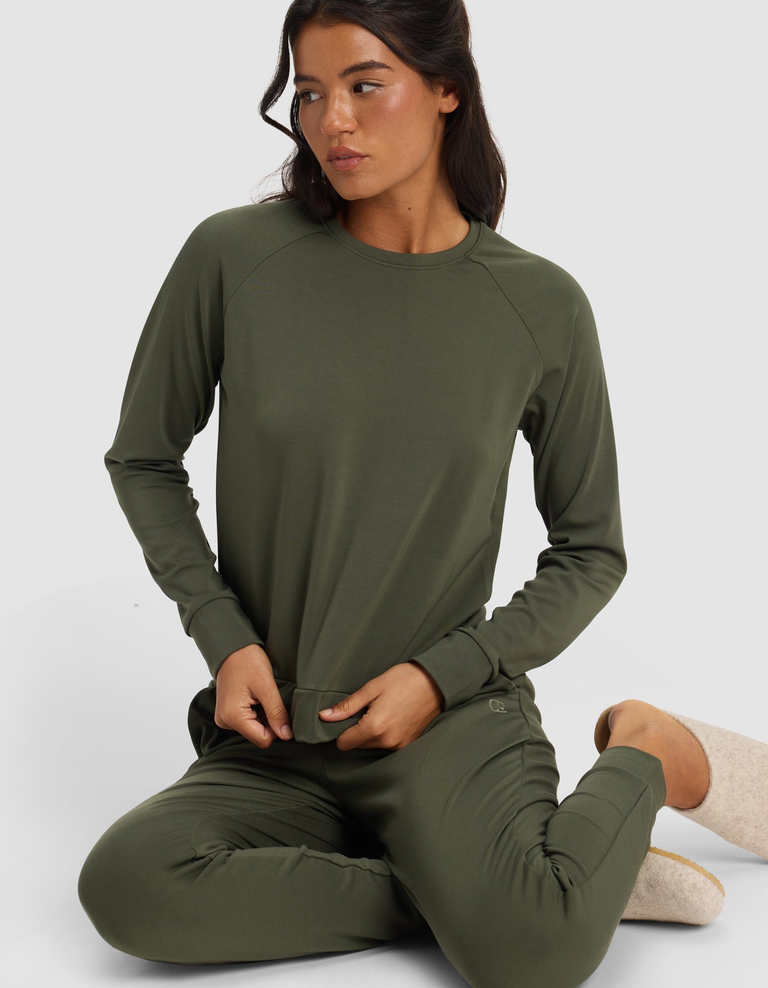 Women's Brushed Bamboo Jogger Set