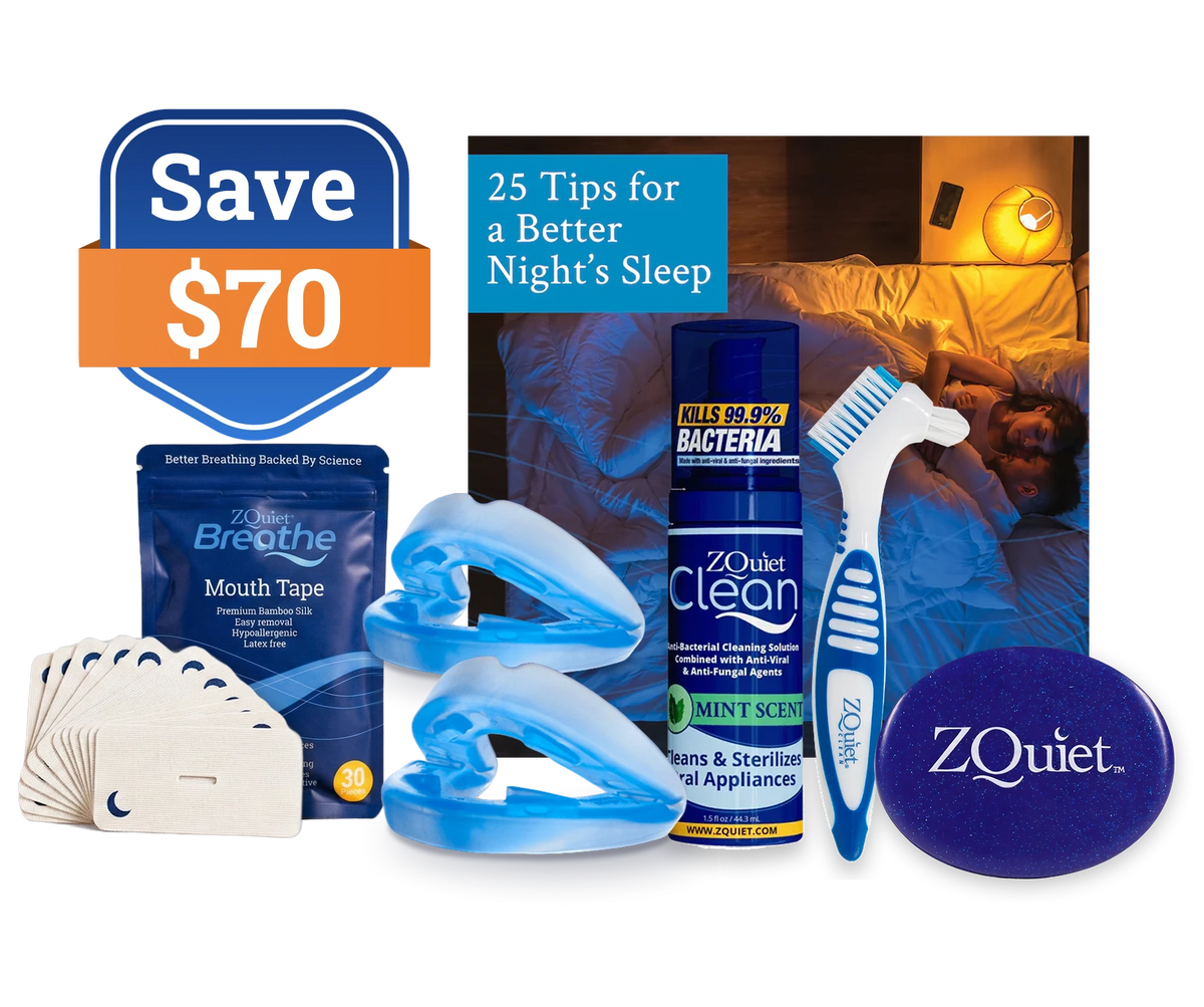 Stop Snoring for Less Than 25¢ a Night