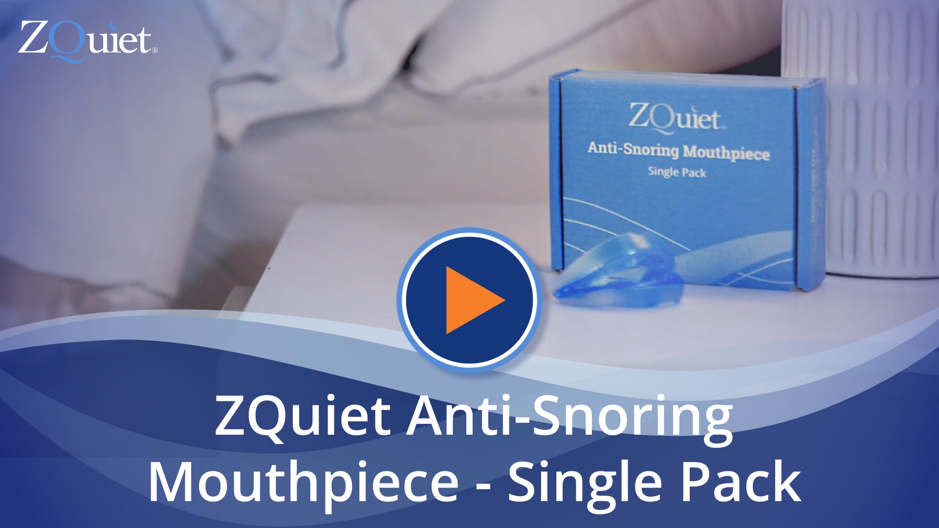 ZQuiet Anti-Snoring Mouthpiece – Single Pack